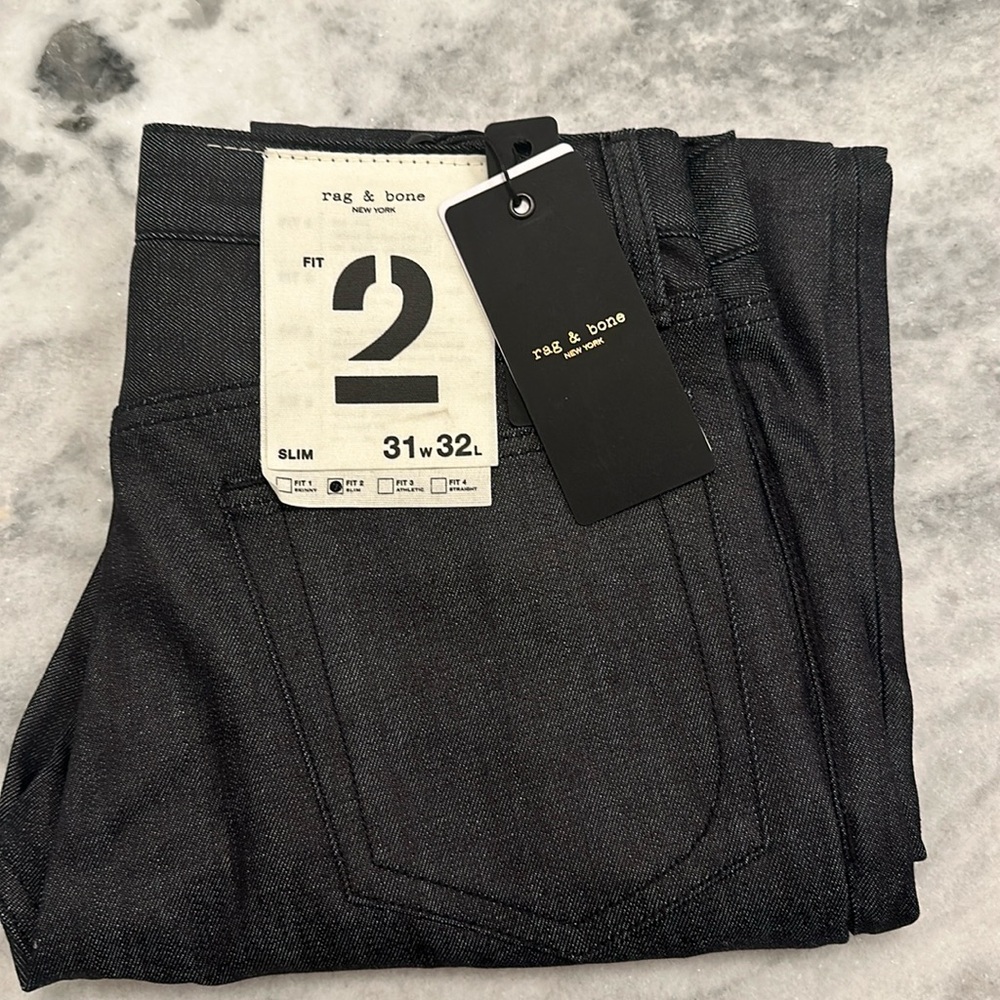 Rag & Bone Fit 2 Jeans BNWT Sixe 32 W 33 L